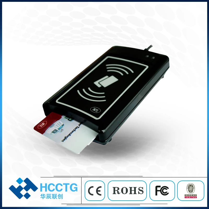 PC SC Conforme ISO 14443 ISO 7816 Cip NFC USB Smart Card Reader ACR1281U-C1 4