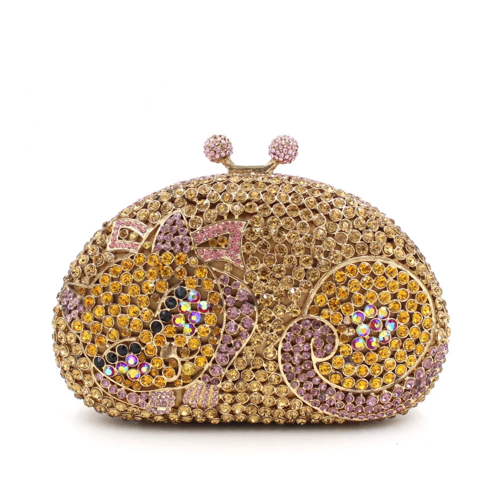 BL048 de Lux diamante saci de seara colorate saci de ambreiaj femei partid pungă cina sacoșe genți de mână cristal piatră prețioasă nunta saci 4