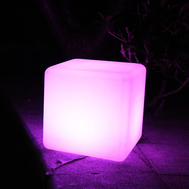 40 cm led club de noapte cub pentru petrecere în aer liber cub LED/LED bar scaun/LED bar scaun scaun Fabrica de Vanzare Transport Gratuit 1 buc 4