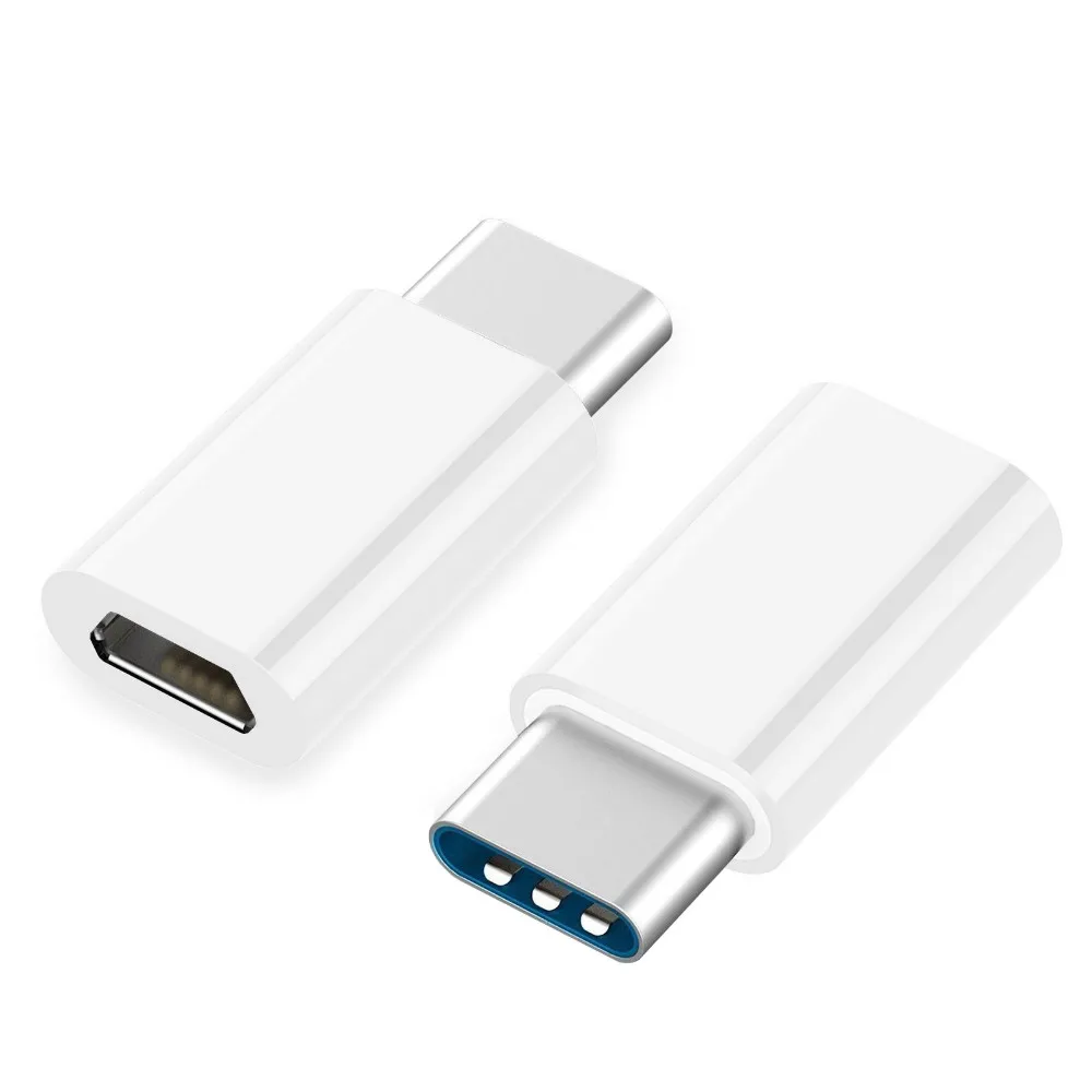 2000pcs Micro USB de sex Feminin pentru usb 3.1 tip C Conector Convertor Adaptor Pentru MacBook-ul oneplus 2 MP4 4
