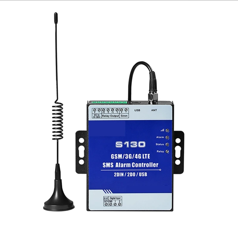 Radia auditoriu Socialist  S130 4G GSM SMS 2 Mod de Controler de la Distanță de Alarmă Releu Comutator  Suporta Android APP APP Ios 8 Inpout 2 de Ieșire(Plug SUA) cumpara / Acasa  Accesorii Electronice > Sbboutlet.ro