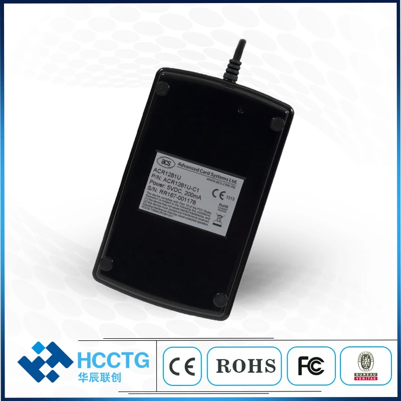 PC SC Conforme ISO 14443 ISO 7816 Cip NFC USB Smart Card Reader ACR1281U-C1 5